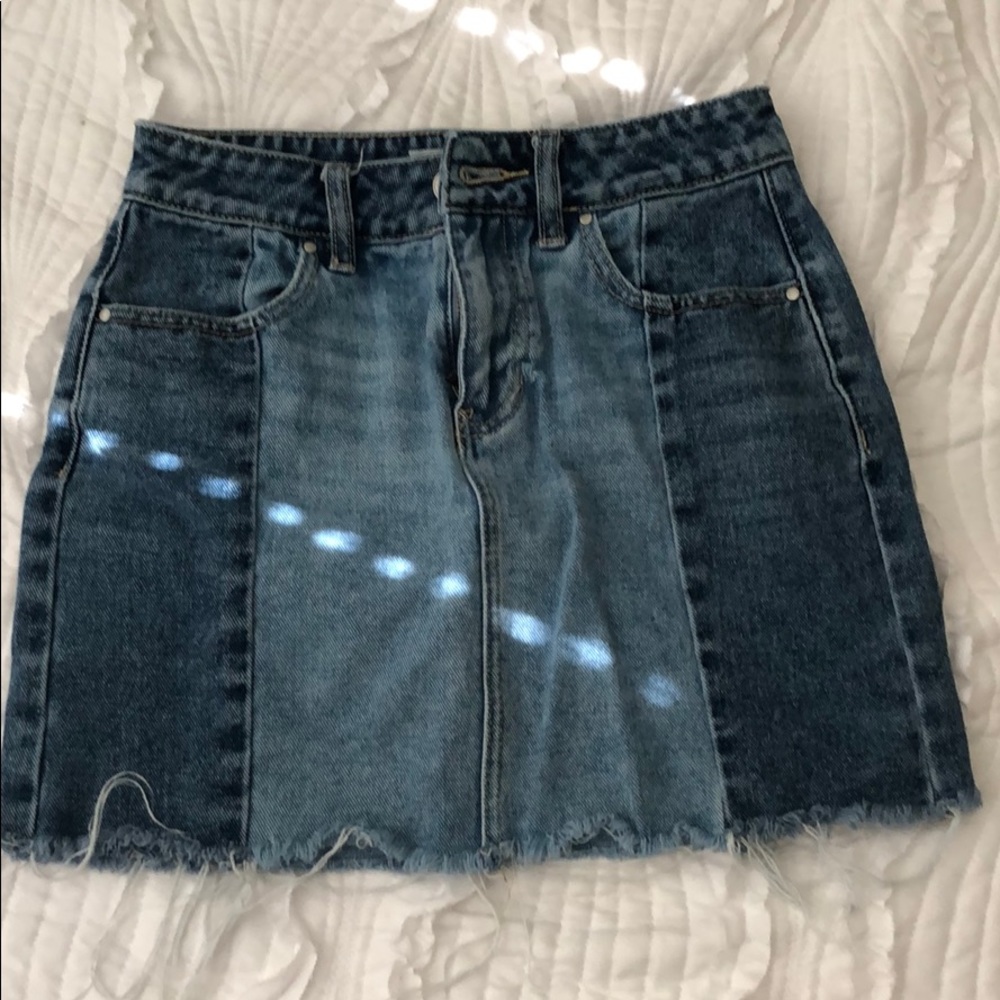 PACSUN DENIM SKIRT 23 WAIST